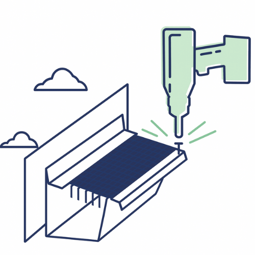 Install Leaf-blocker